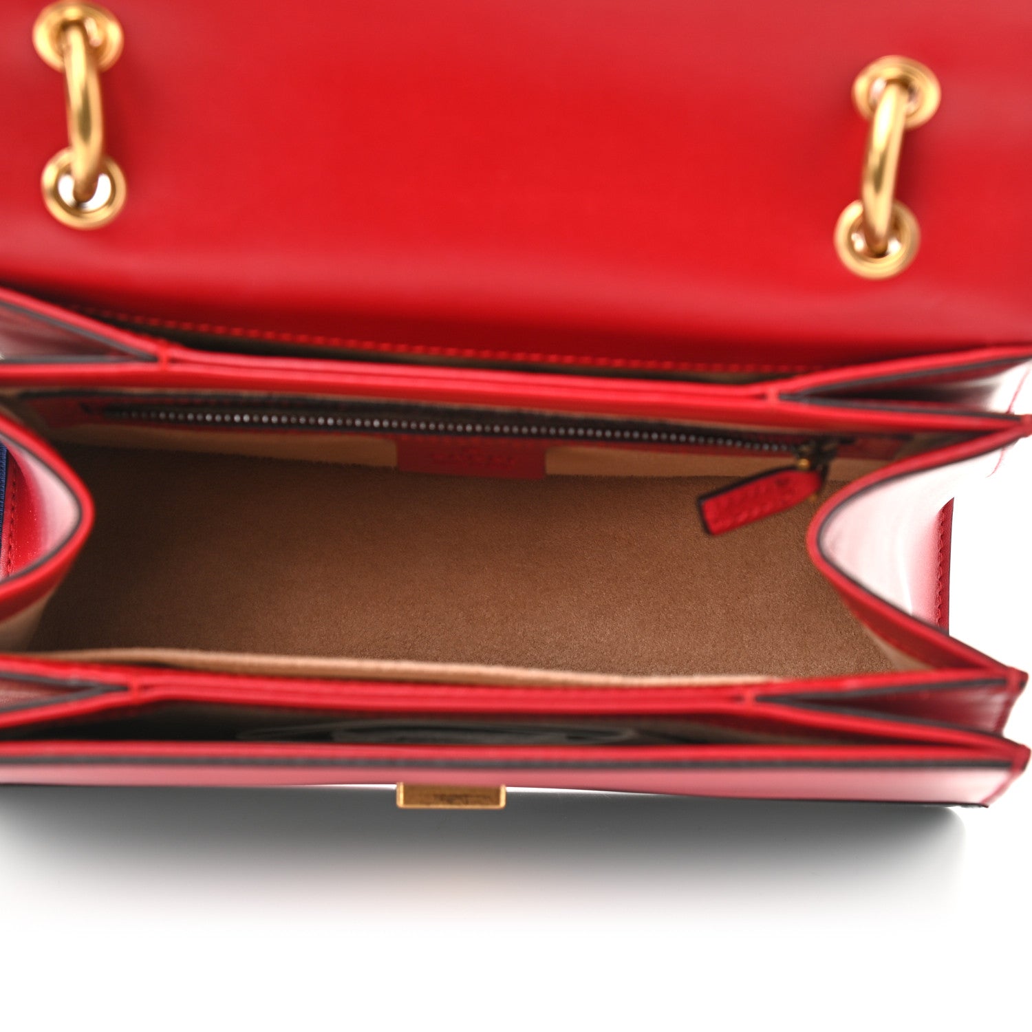 Gucci Calfskin Sylvie Web Small Queen Margaret Top Handle Bag Blue Agata Hibiscus Red Mystic White Sugar Pink 5 of 10