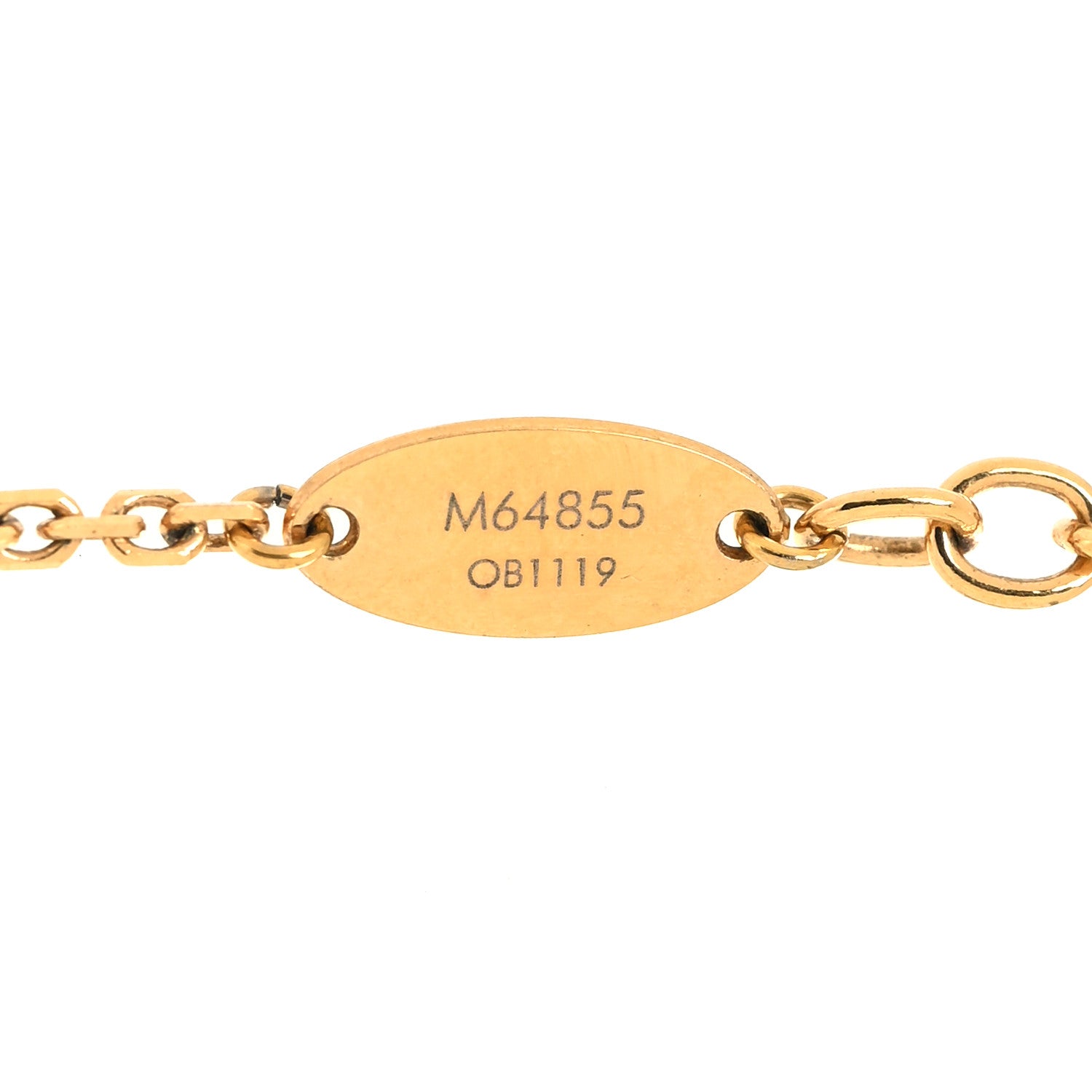 Louis Vuitton Metal Blooming Supple Necklace Gold 6 of 6