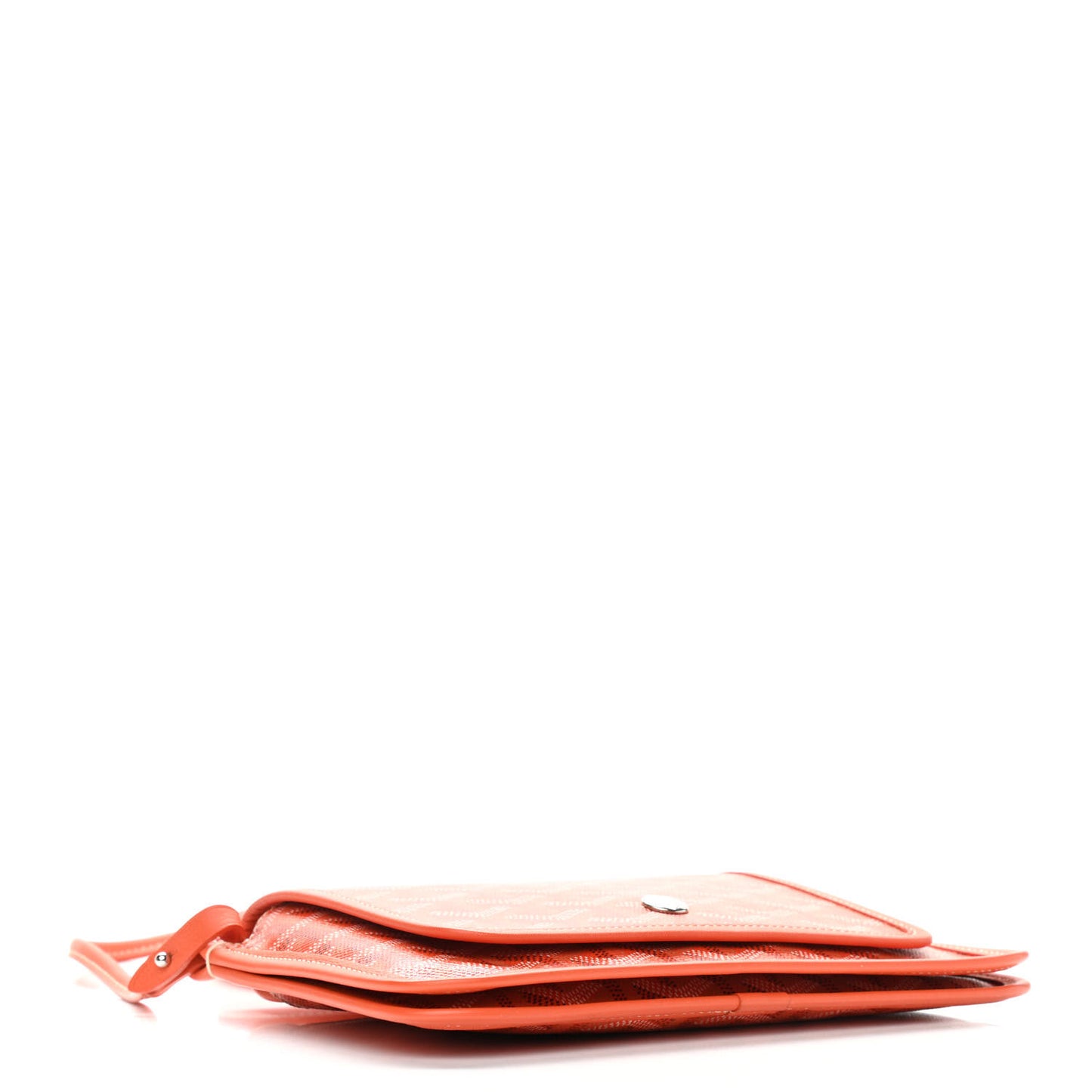 Goyardine Plumet Wallet Clutch Orange