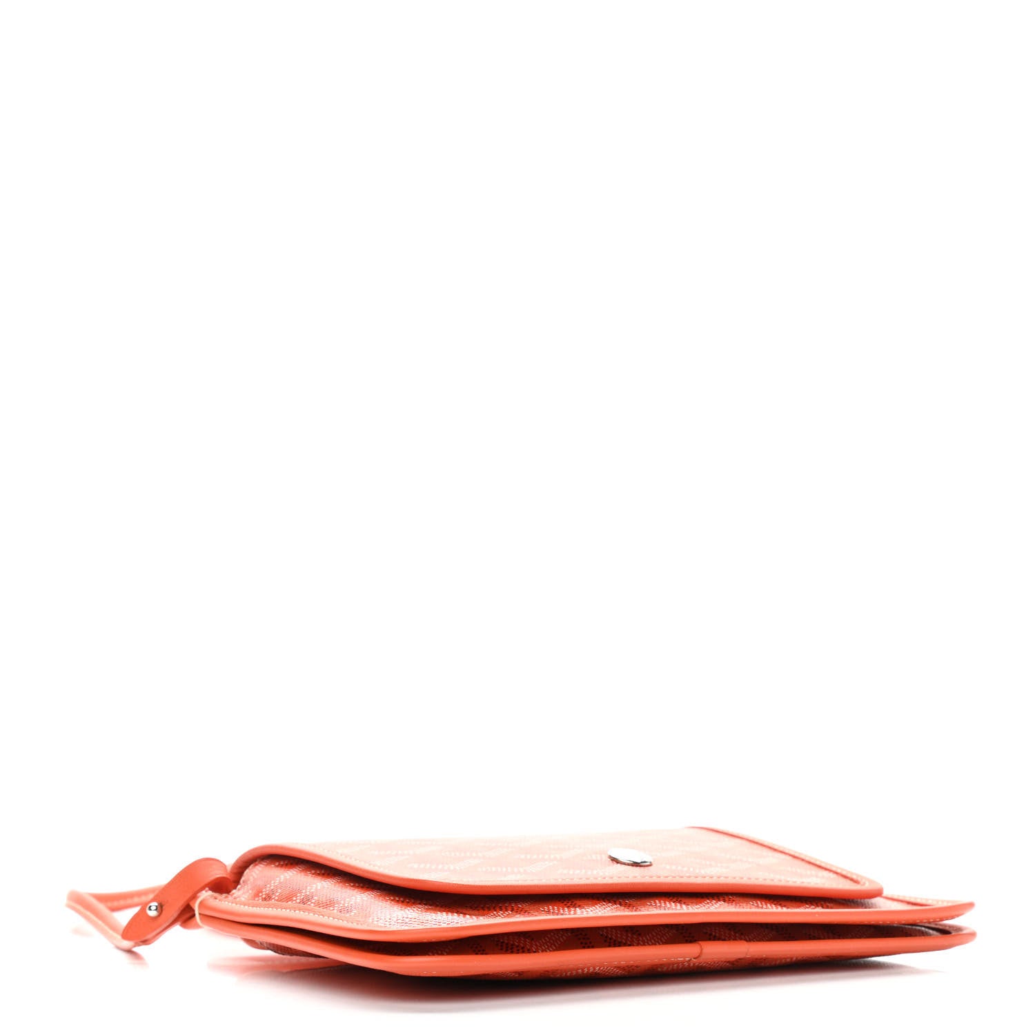 Goyard Goyardine Plumet Wallet Clutch Orange 4 of 11