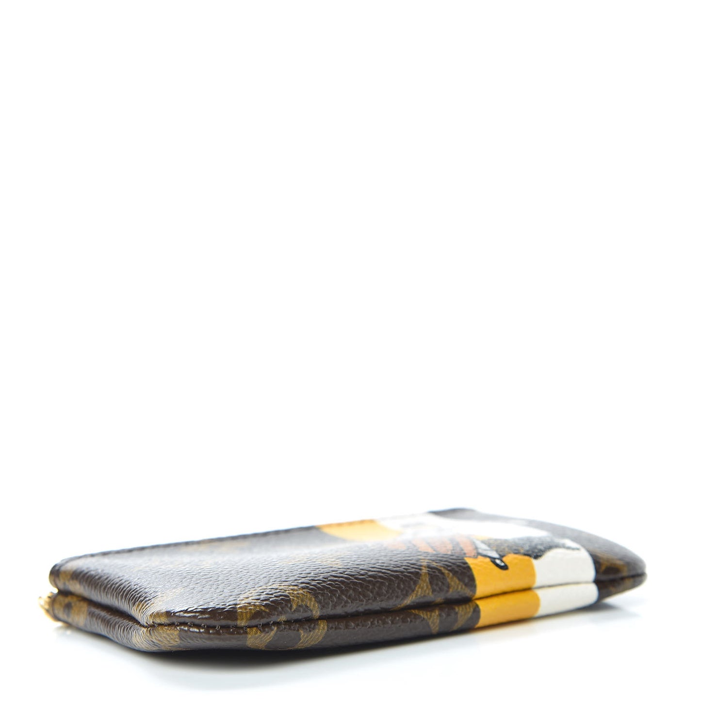 Monogram Groom Key Pouch