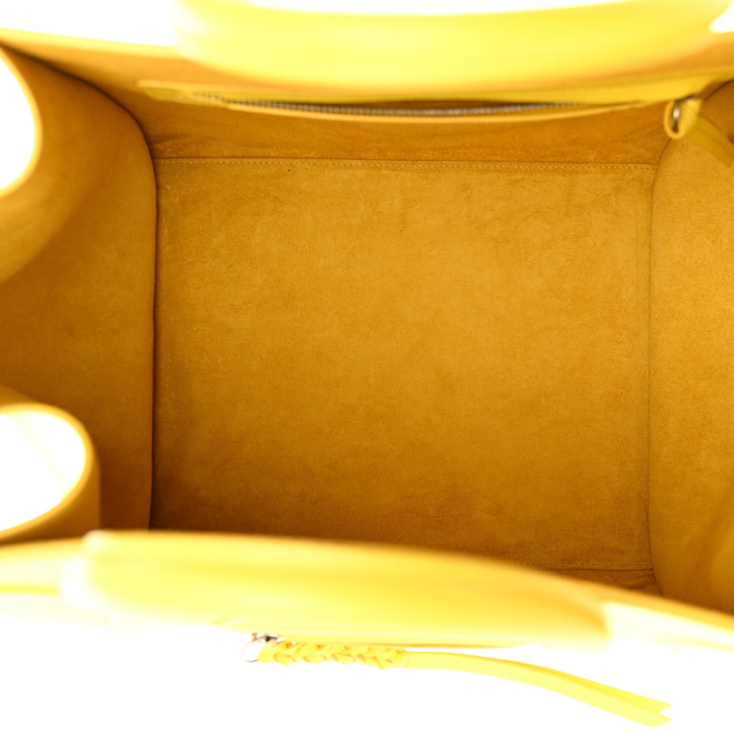 Grained Calfskin Medium Phantom Luggage Yellow