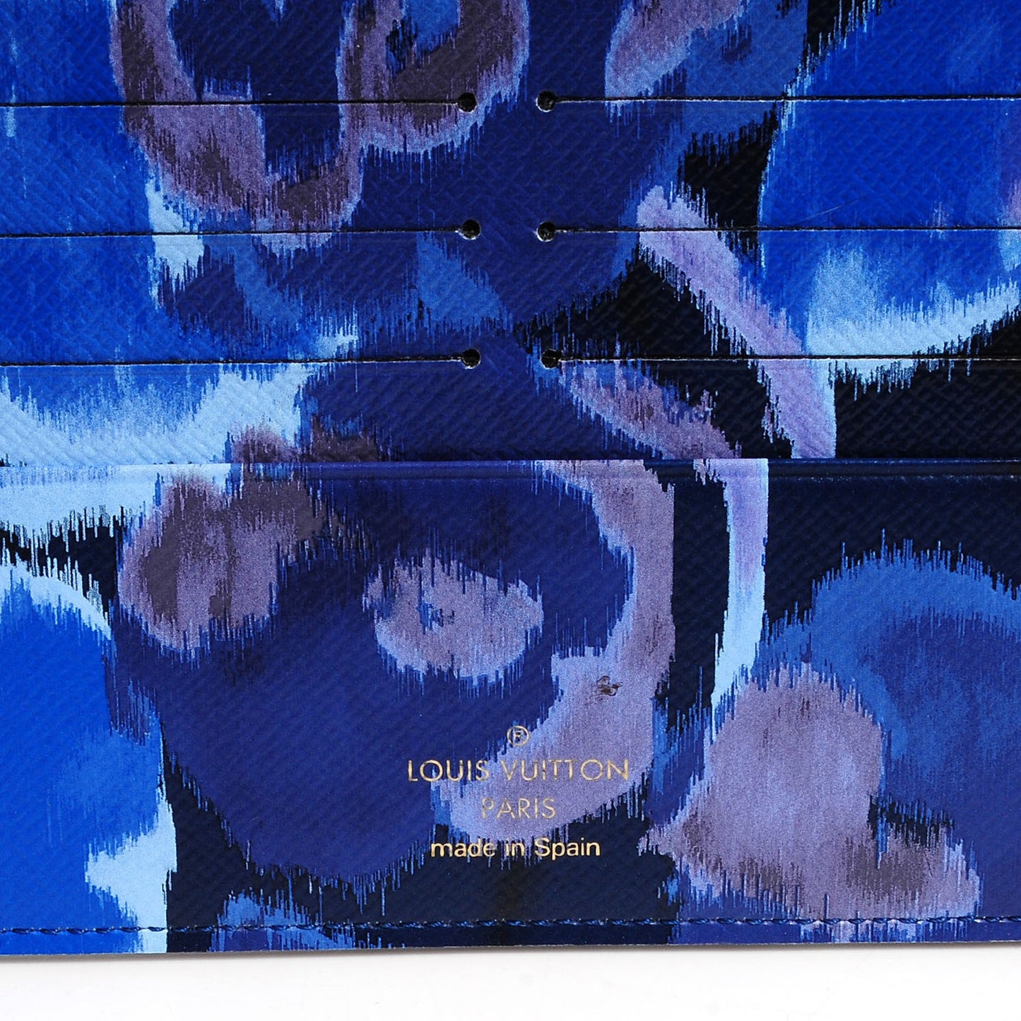 Monogram Articles de Voyage Ikat Insolite Wallet Grand Blue