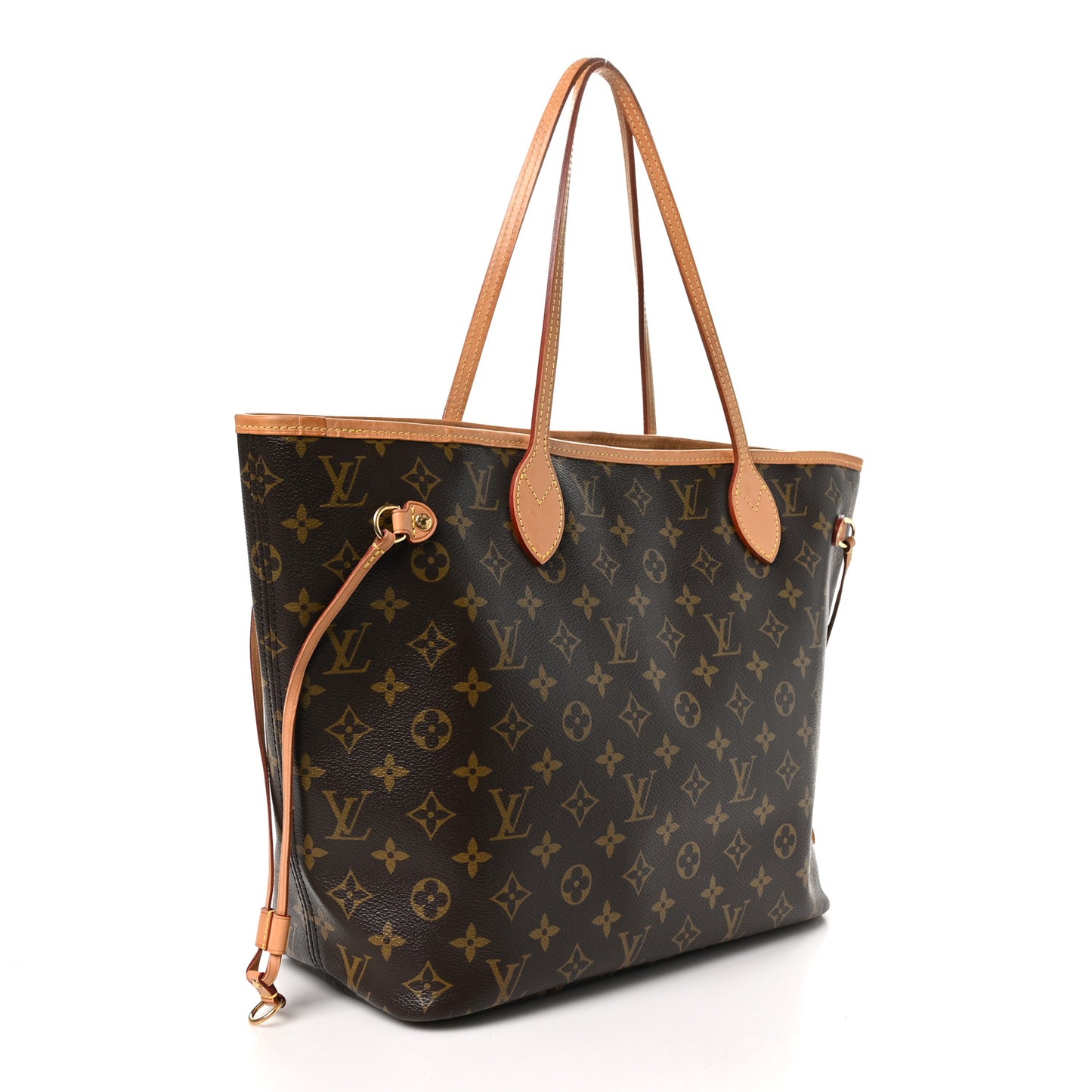 Monogram V Neverfull MM Turquoise