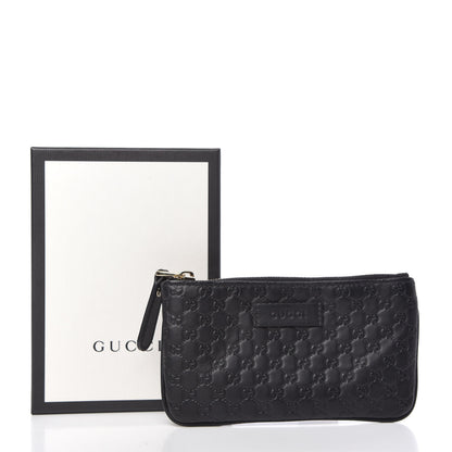 Gucci Microguccissima Key Ring Coin Case Black 8 of 8