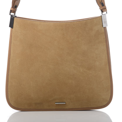 Gucci Suede Shoulder Bag Brown 8 of 12