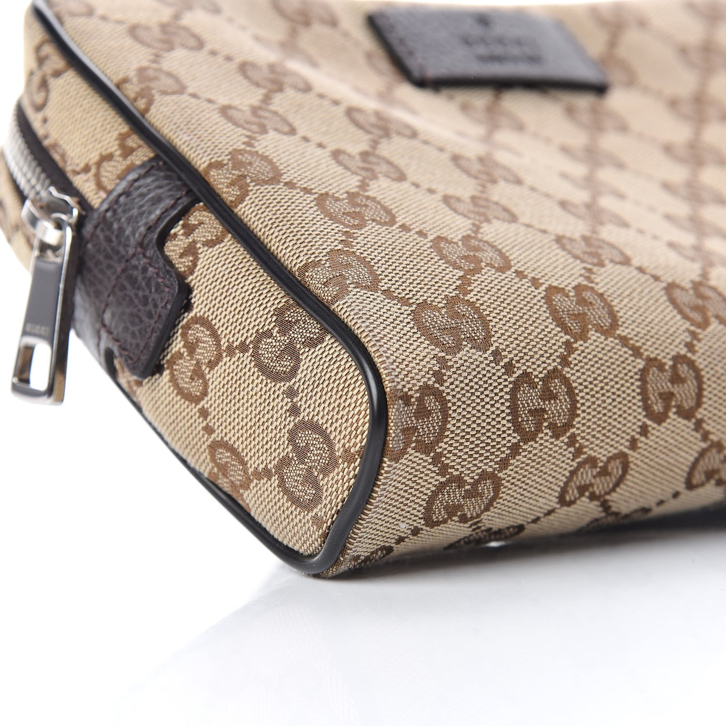Monogram Belt Bag Dark Brown