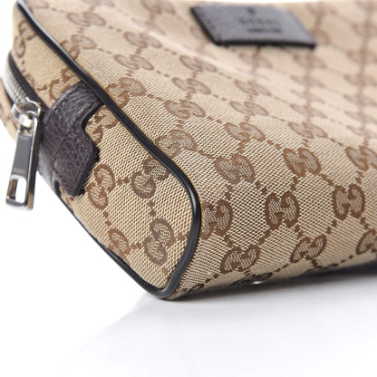 Gucci Monogram Belt Bag Dark Brown 5 of 10