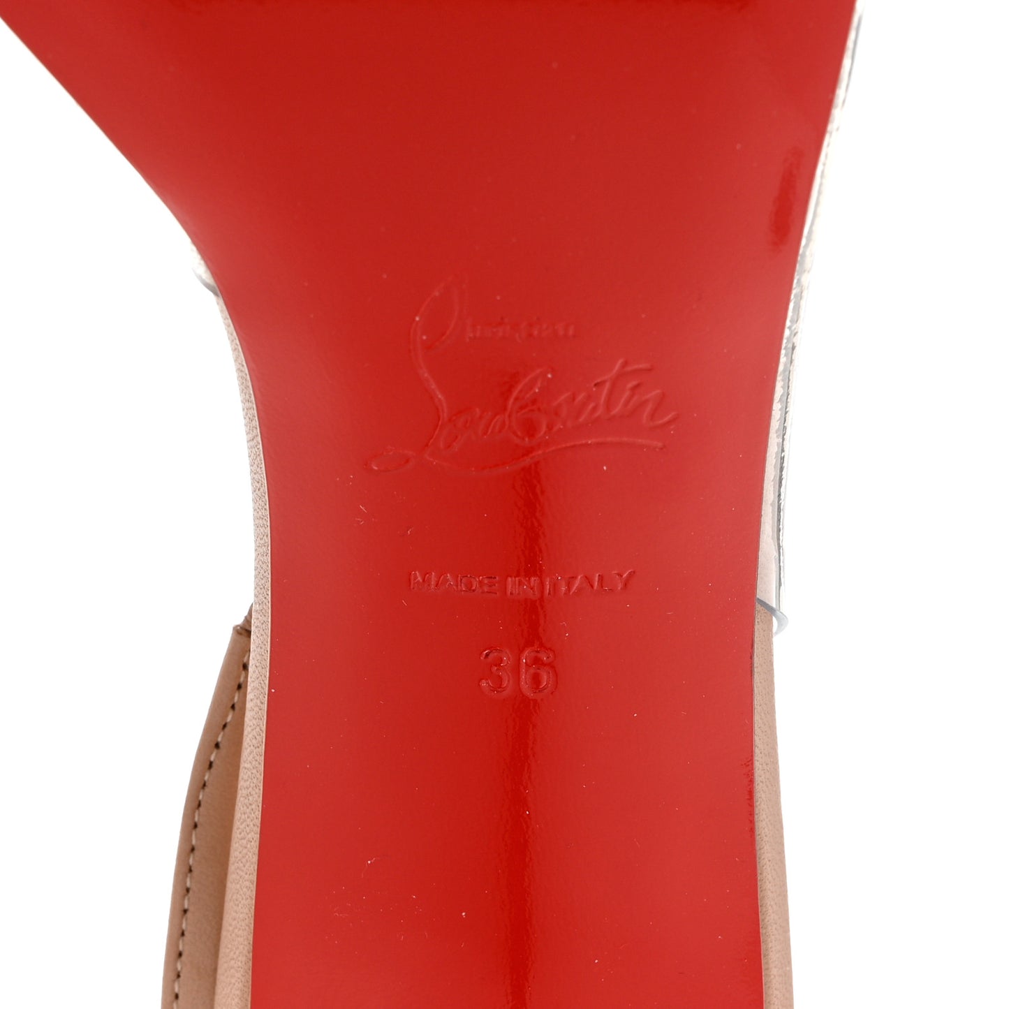 Nappa PVC Optisexy 70 Pumps 36 Nude
