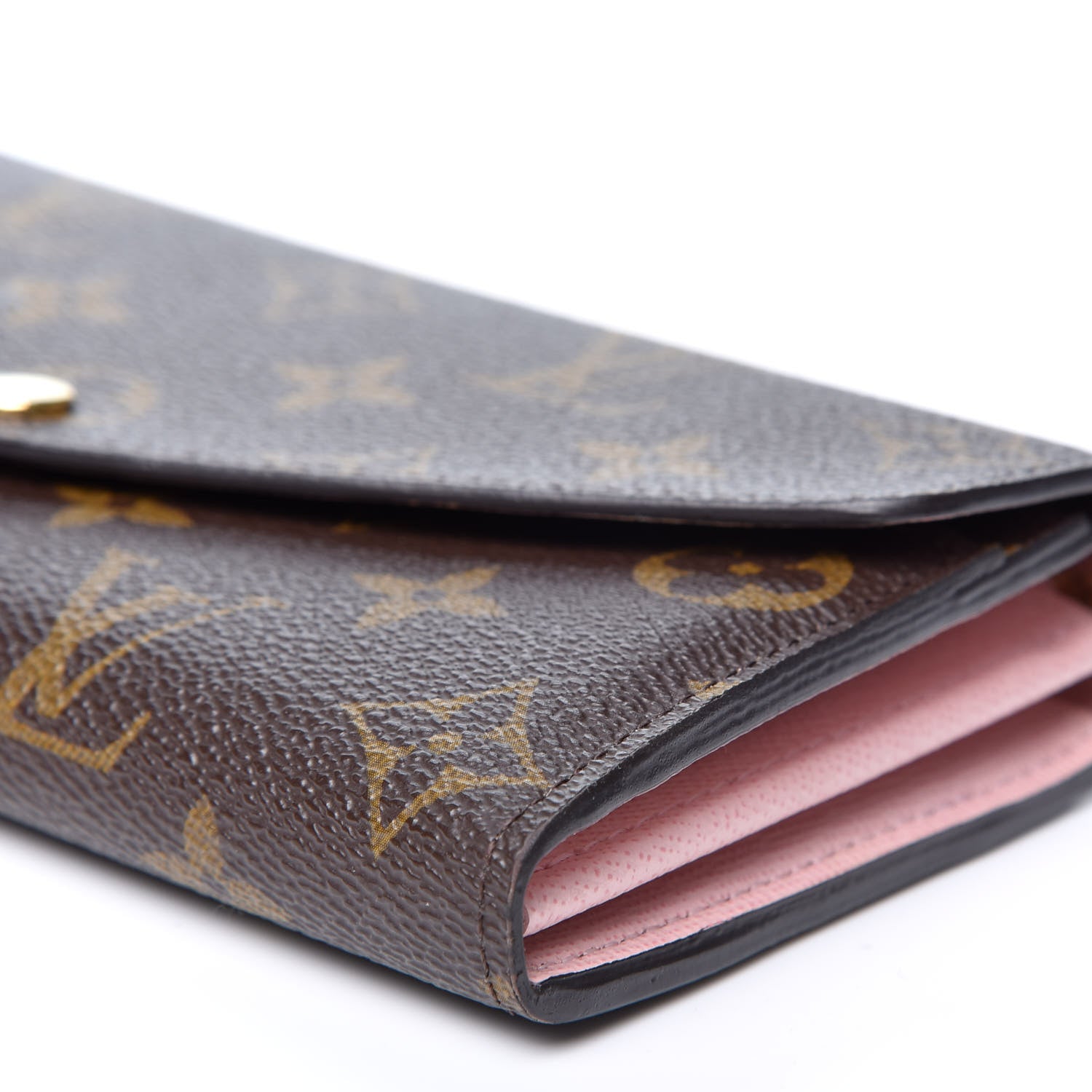 Louis Vuitton Monogram Sarah Wallet NM Rose Ballerine 7 of 10