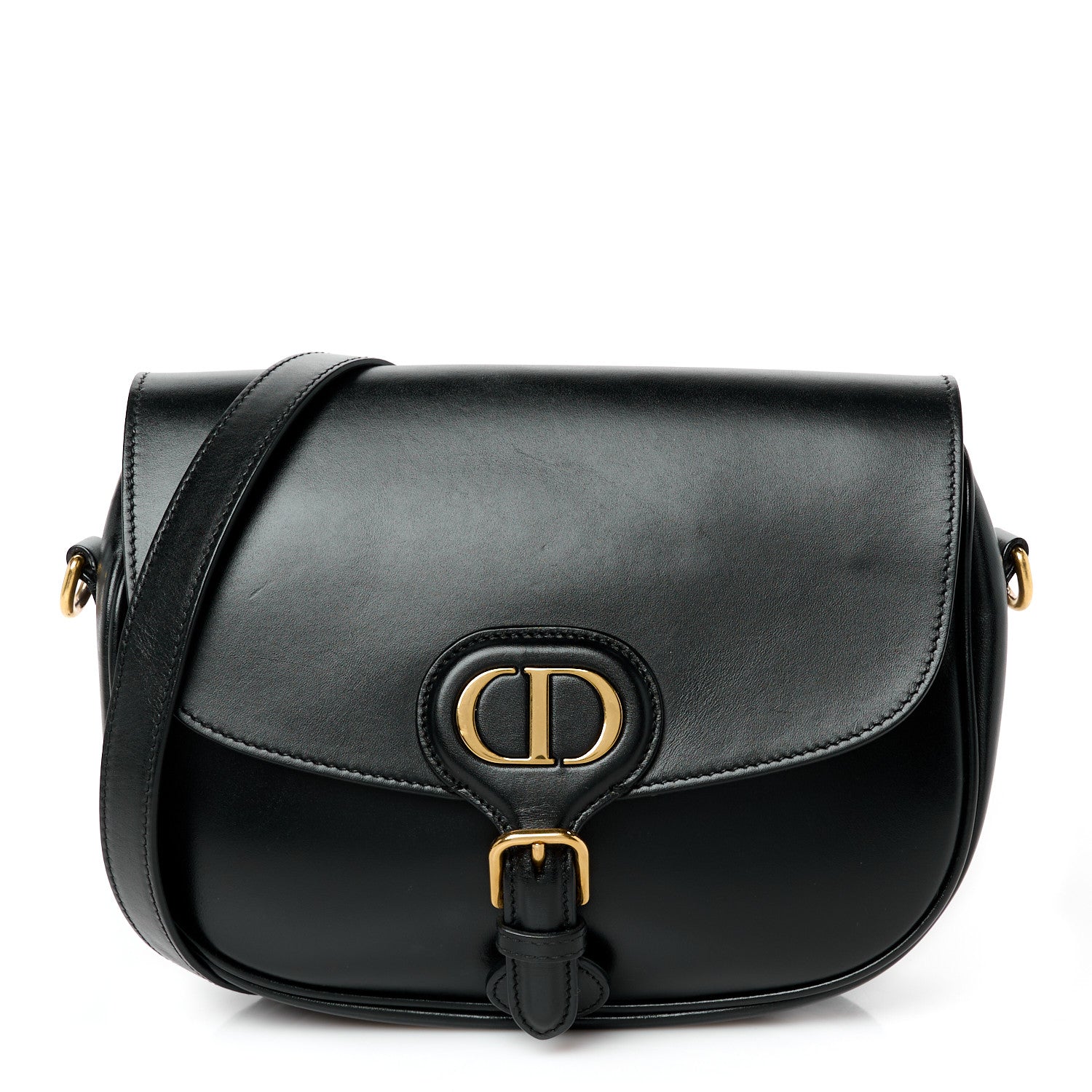 Christian Dior Box Calfskin Medium Bobby Flap Black 1 of 10