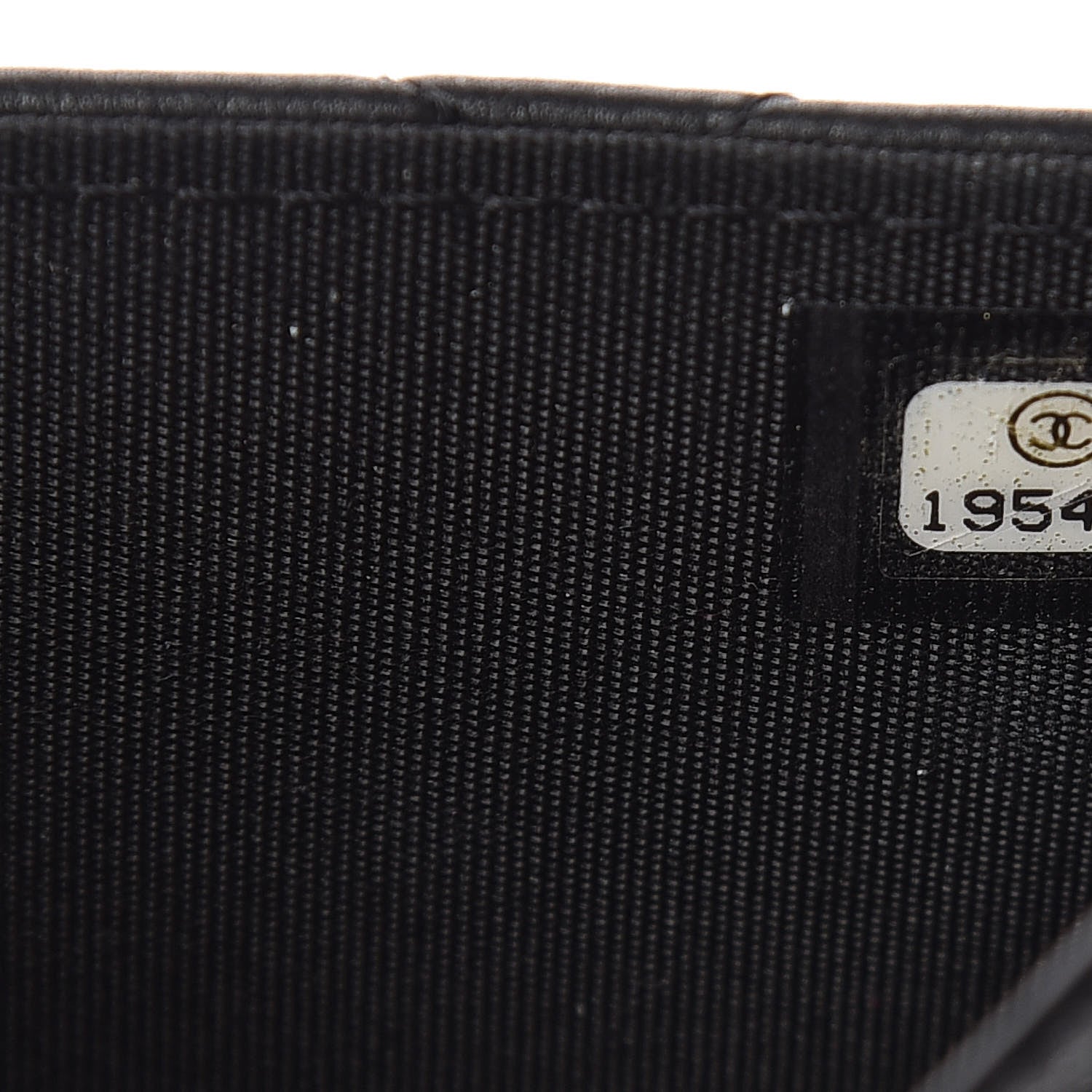 Chanel Calfskin Quilted Boy Wallet On Chain WOC So Black 8 of 17