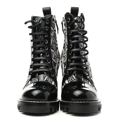 Louis Vuitton Since 1854 Star Trail Ankle Boots 37 Blue 2 of 8
