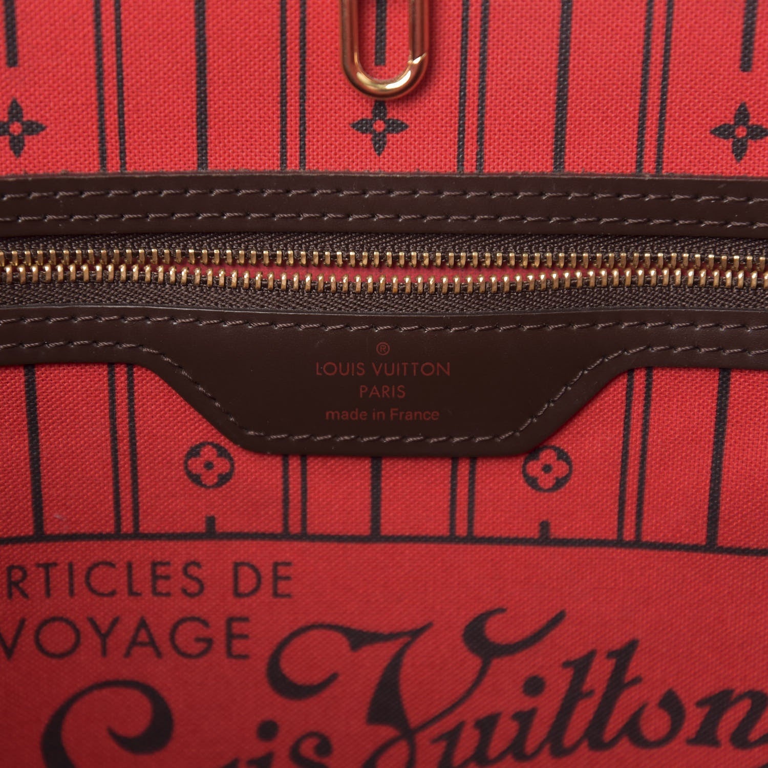 Louis Vuitton Damier Ebene Neverfull MM 5 of 14