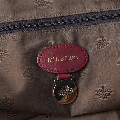 Mulberry Pebbled Calfskin Medium Del Rey Satchel Black Forest 6 of 13