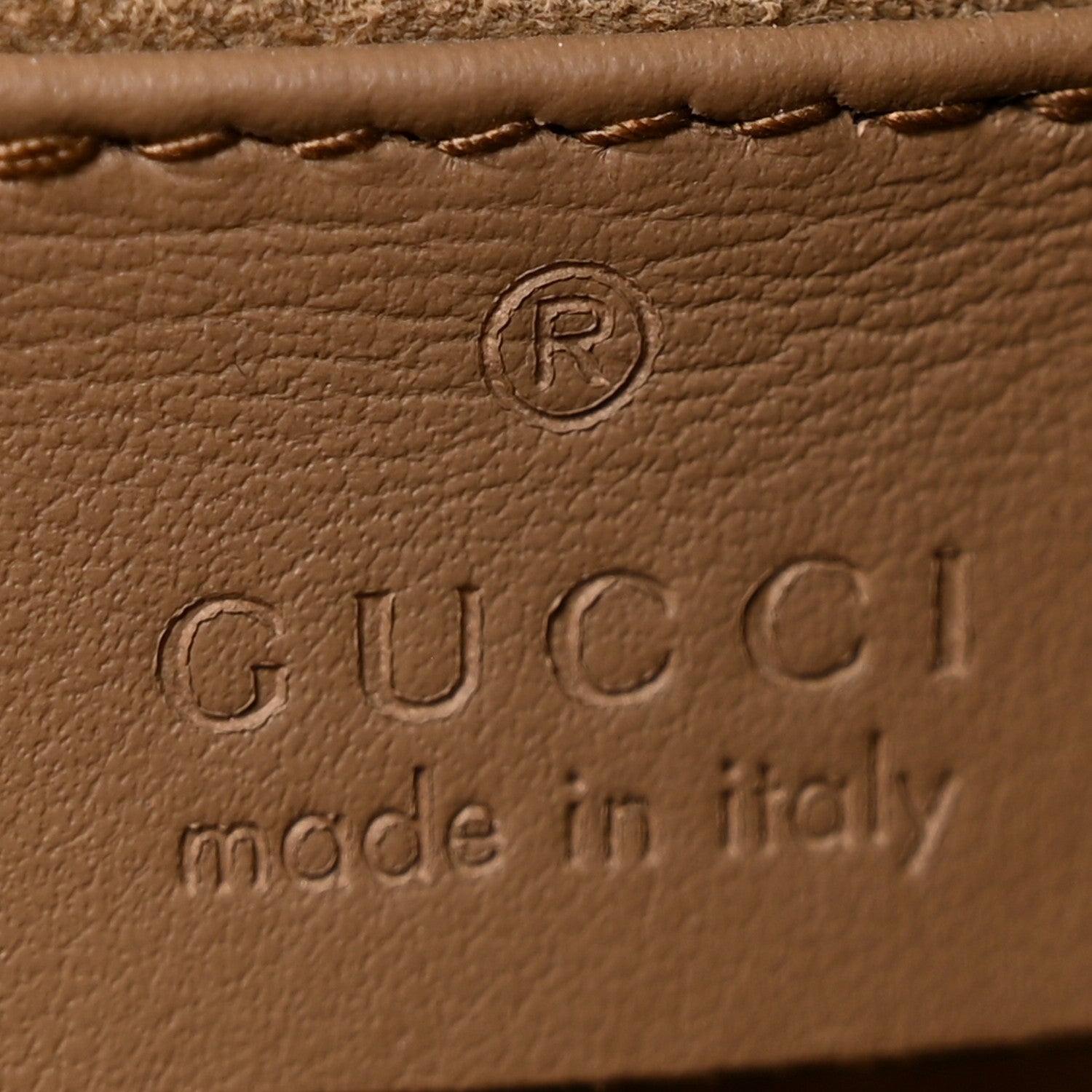 Gucci GG Supreme Monogram Suede Crystal Small Dionysus Shoulder Bag Beige Ebony Taupe 6 of 12