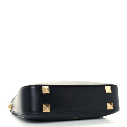 Valentino Garavani Nappa Stud Sign Hobo Black 4 of 10