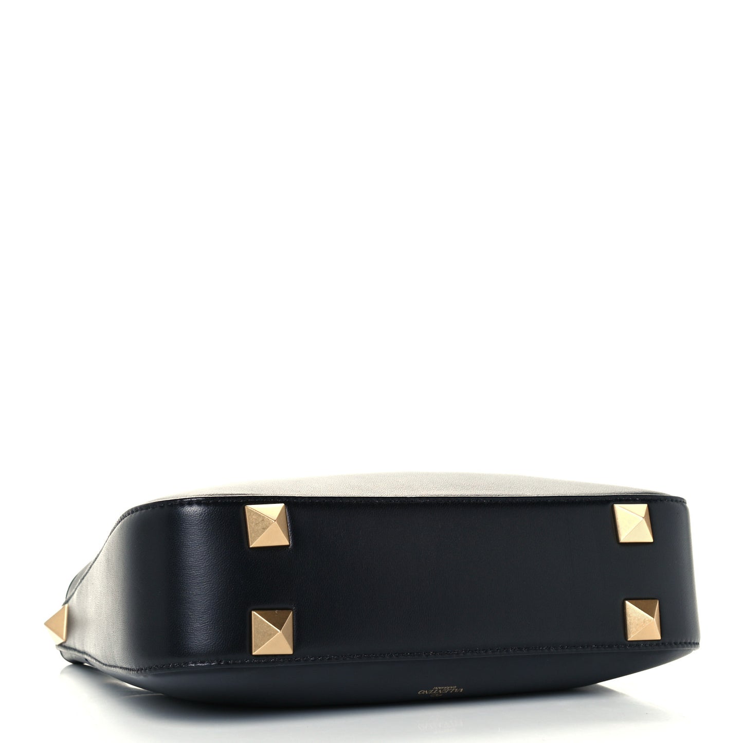 Nappa Stud Sign Hobo Black