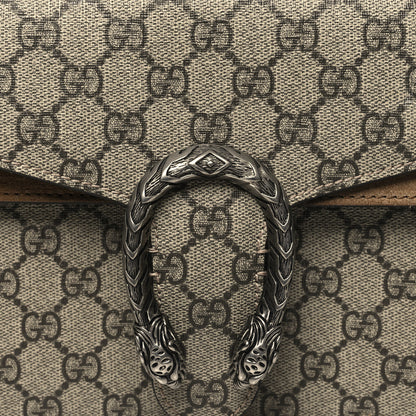 Gucci GG Supreme Monogram Small Dionysus Shoulder Bag Taupe 9 of 13