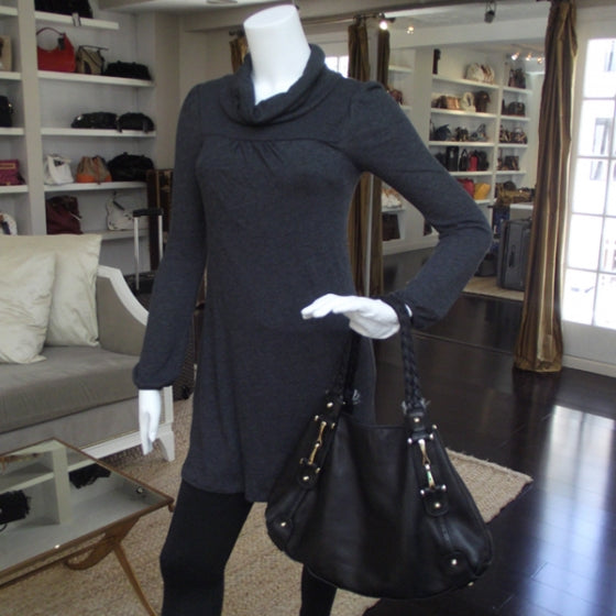 Leather Pelham Tote Black
