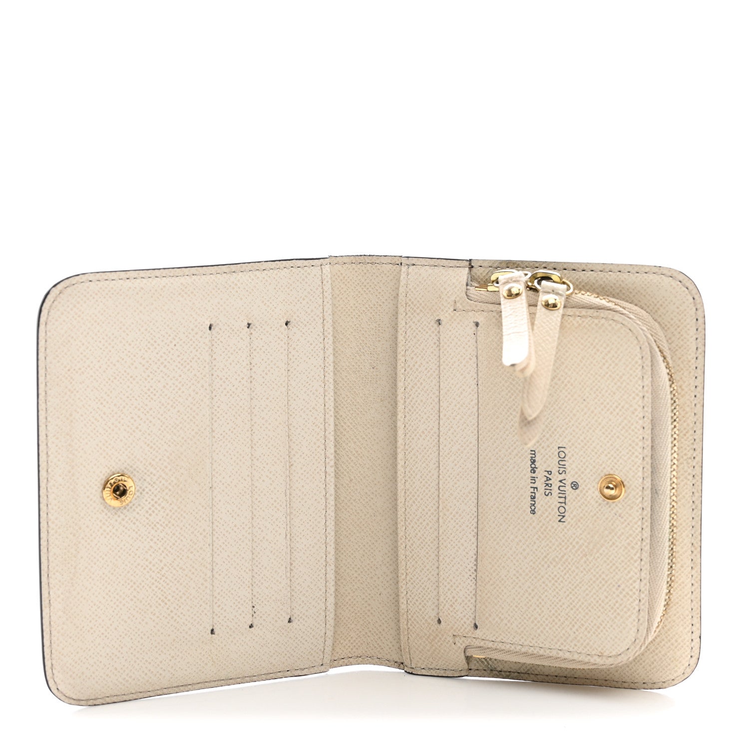 Louis Vuitton Monogram Insolite Coin Purse Wallet White 6 of 10