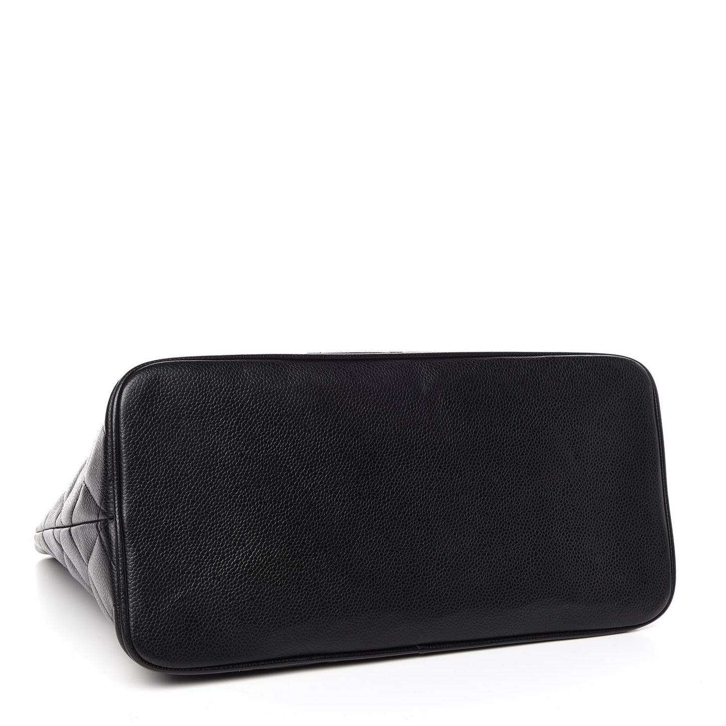 Caviar Quilted Medallion Tote Black