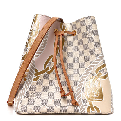 Louis Vuitton Damier Azur Nautical Neonoe MM 1 of 9