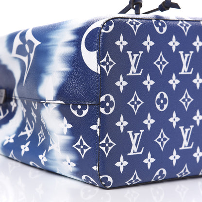 Louis Vuitton Monogram Escale Neonoe MM Blue 8 of 10
