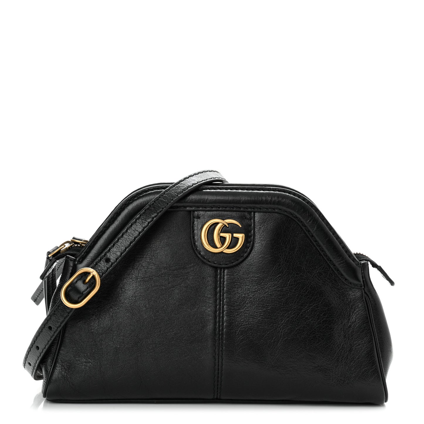 Calfskin Small Re(Belle) Crossbody Bag Black