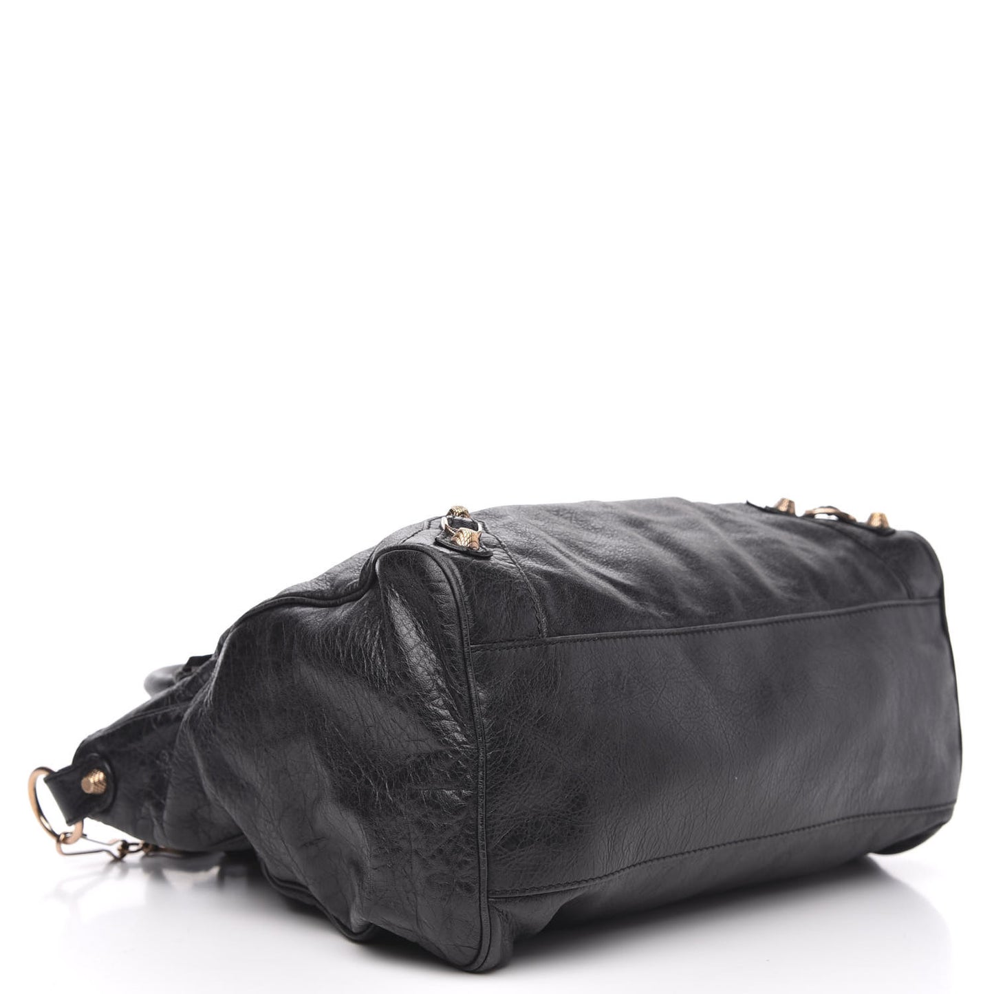 Agneau Giant 12 Rose Gold Hardware Velo Black