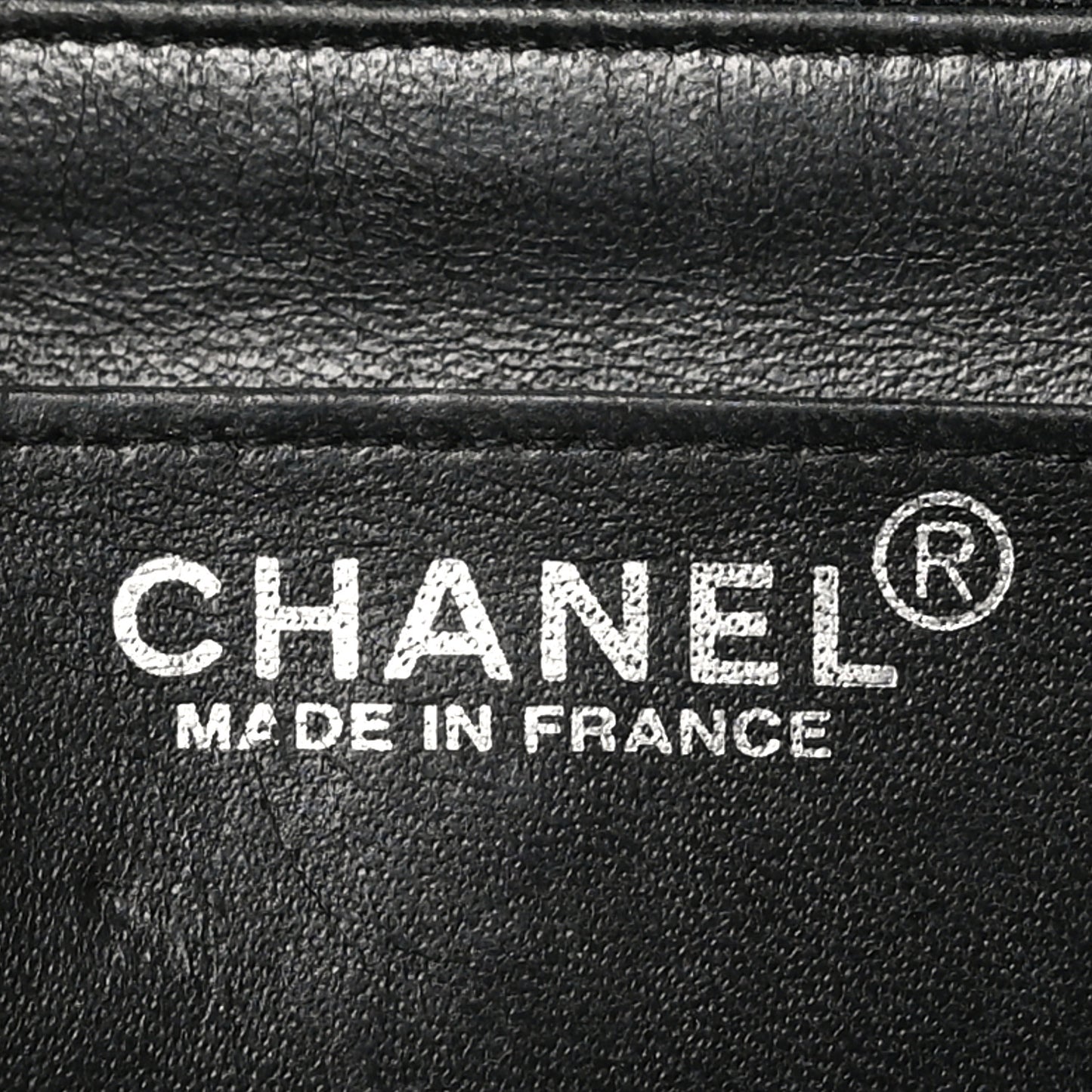 Patent Quilted Medium Single Flap Black