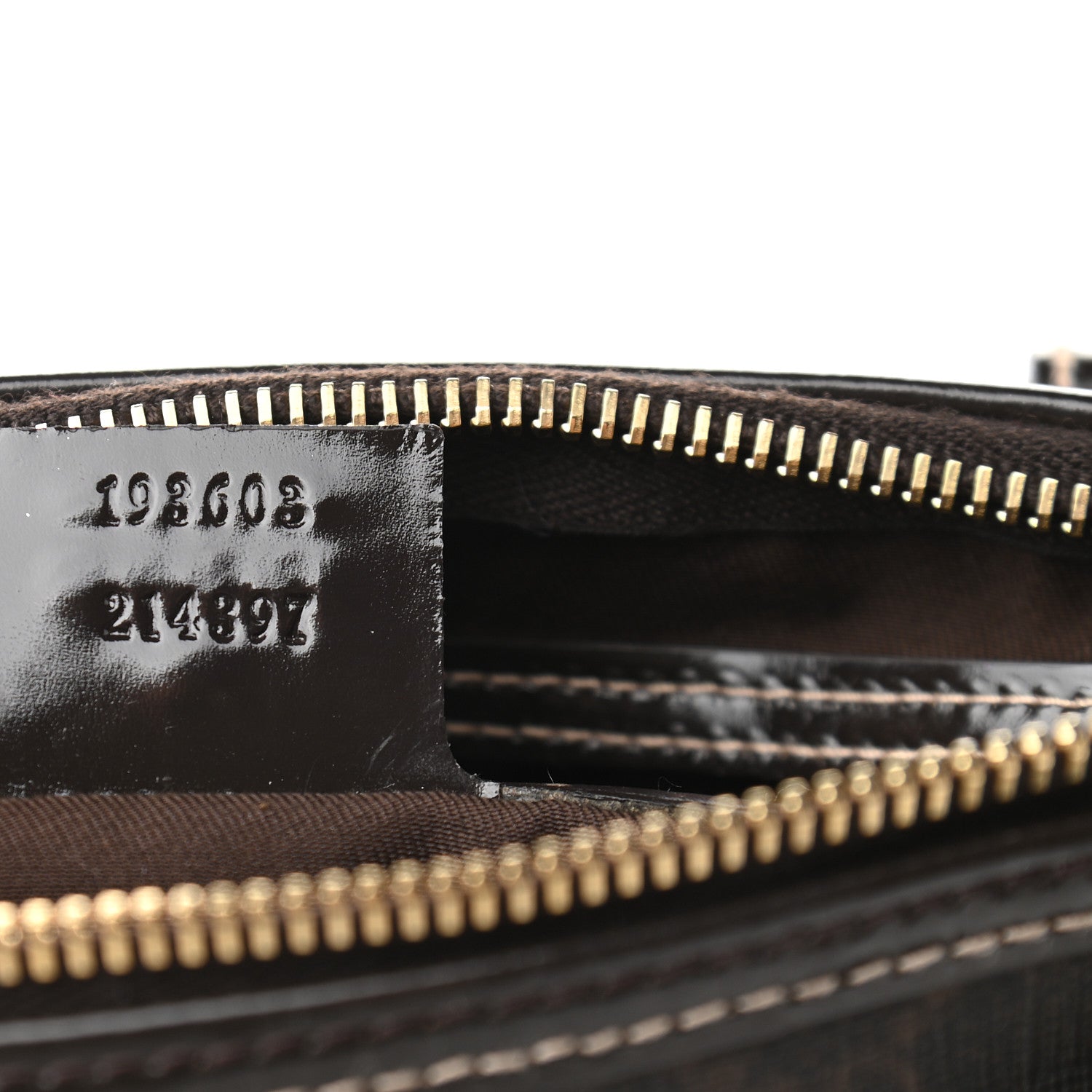 Gucci GG Supreme Monogram Medium Boston Dark Brown 7 of 9