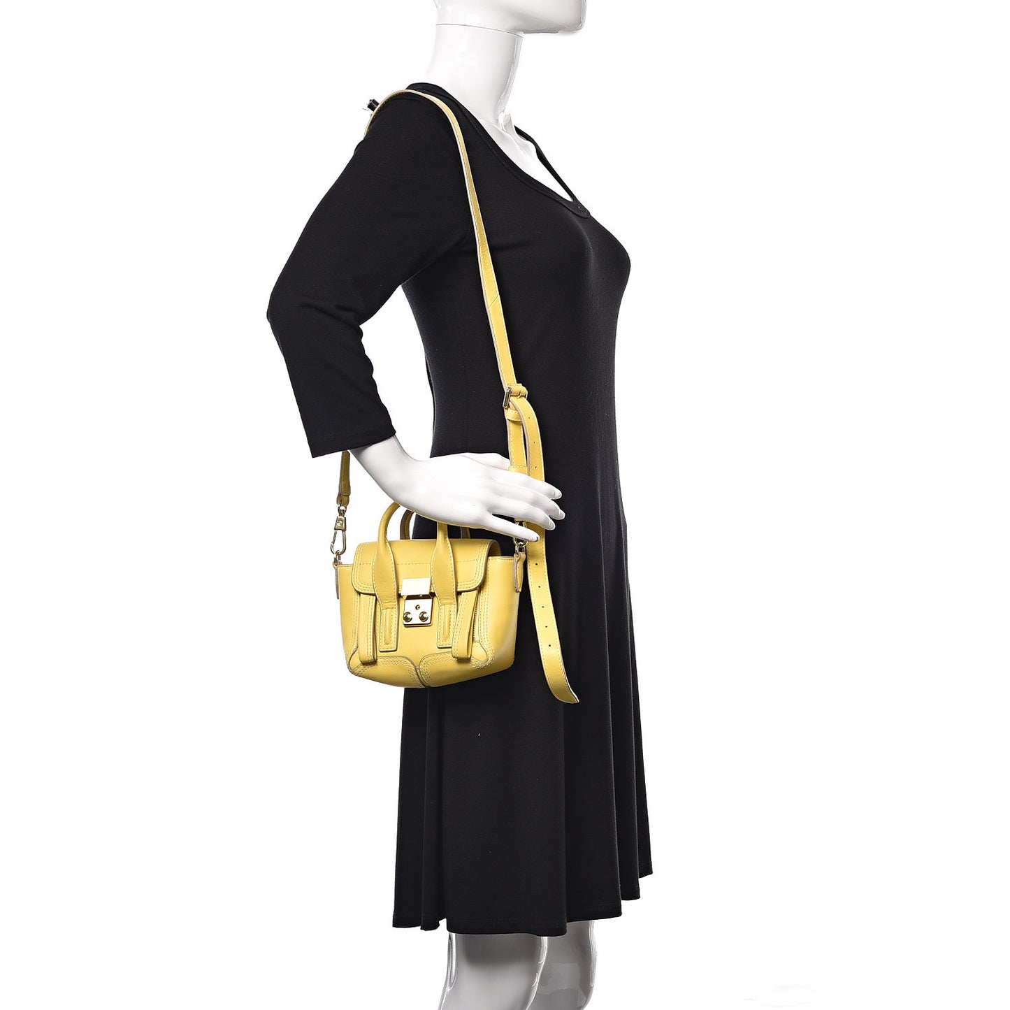3.1 Smooth Calfskin Nano Pashli Satchel Pineapple