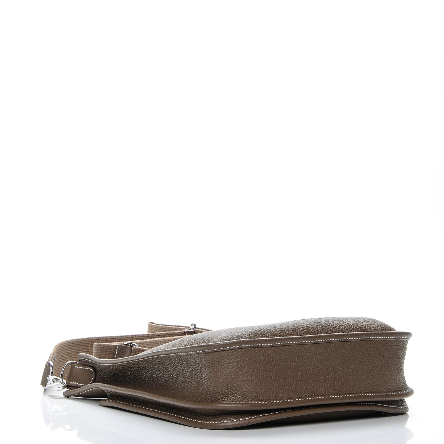 Hermes Taurillon Clemence Evelyne III PM Etoupe 4 of 7