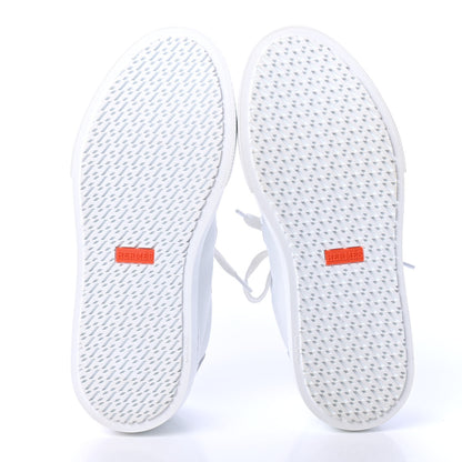 Hermes Calfskin Day Sneakers 37 White 4 of 4