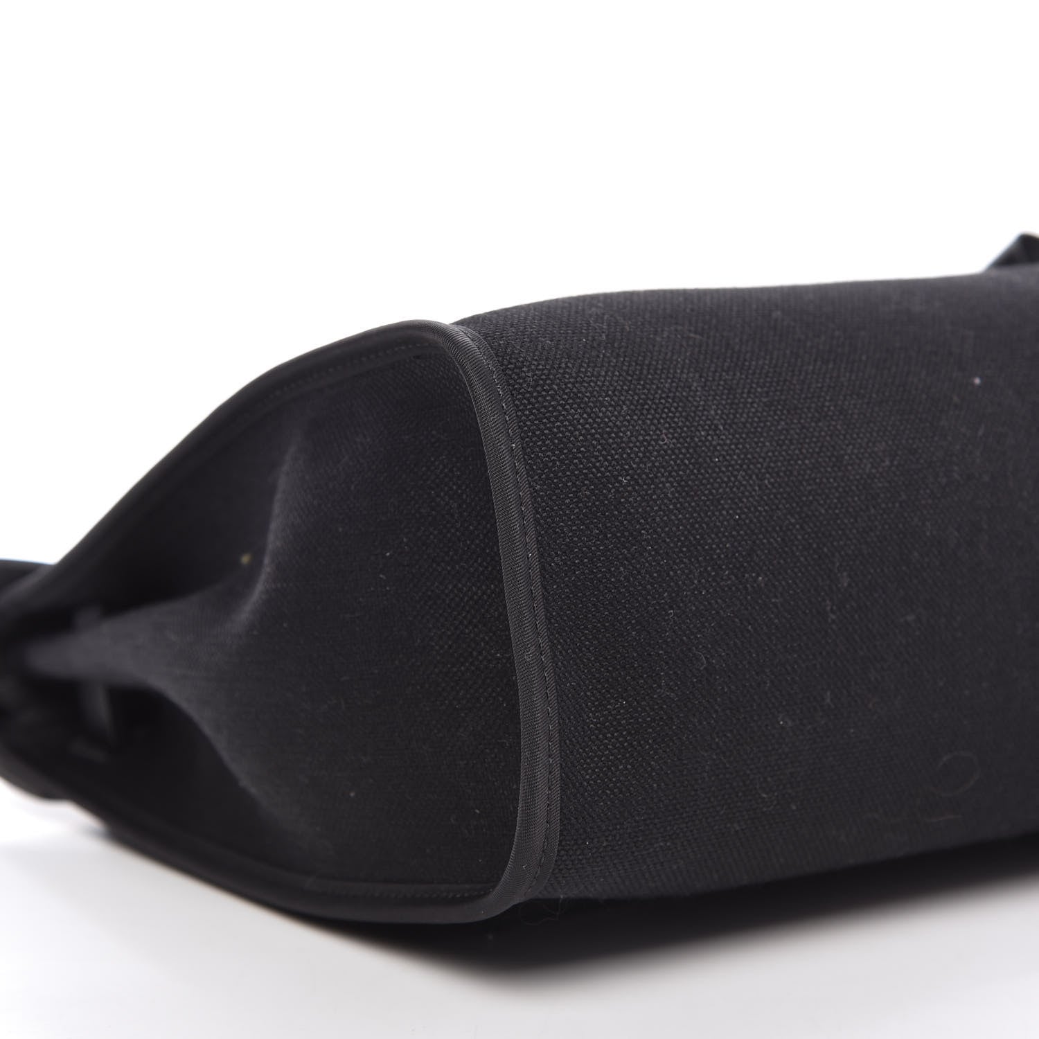 Hermes Military Toile Vache Hunter Herbag Zip PM 31 Black 6 of 11
