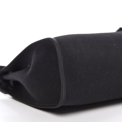 Hermes Military Toile Vache Hunter Herbag Zip PM 31 Black 6 of 11