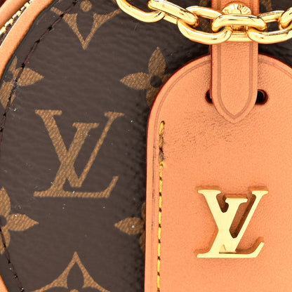 Louis Vuitton Monogram Boite Chapeau Necklace 7 of 10