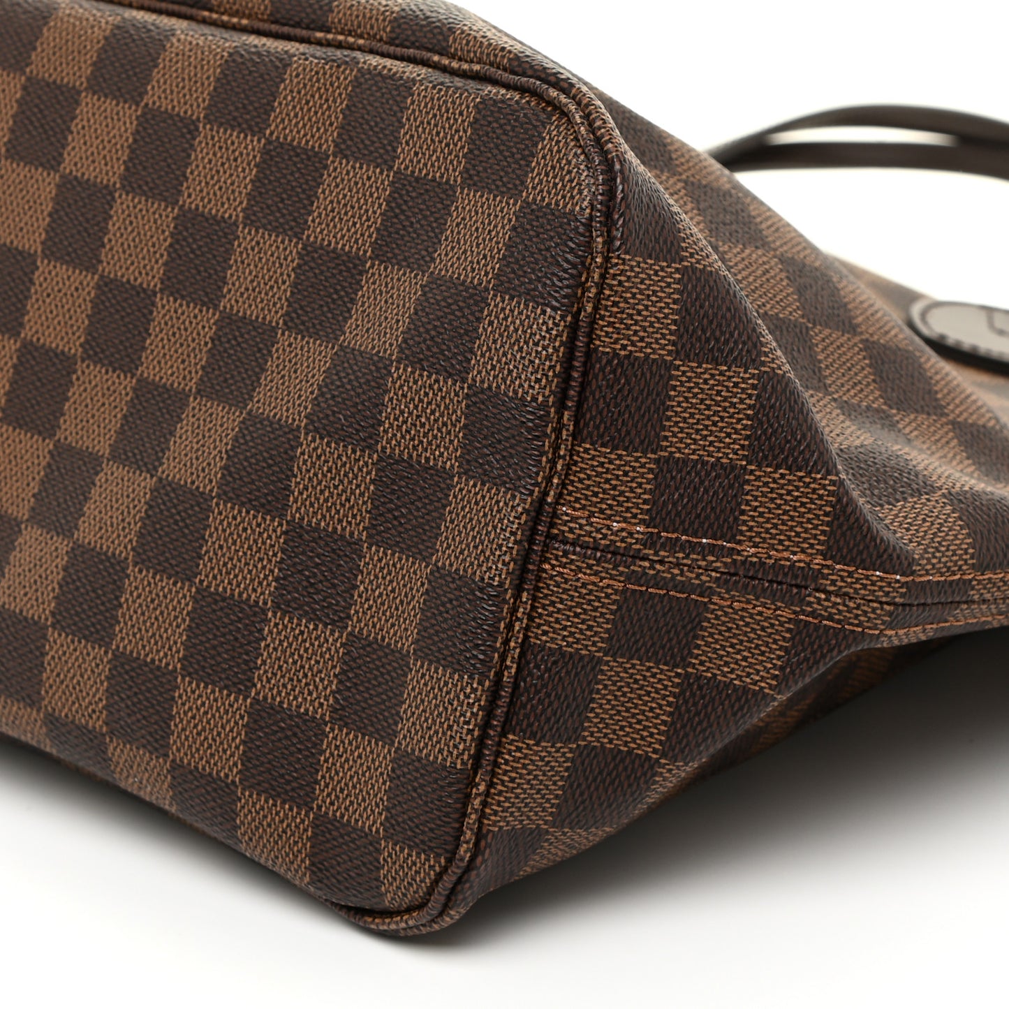 Damier Ebene Neo Neverfull MM Rose Ballerine