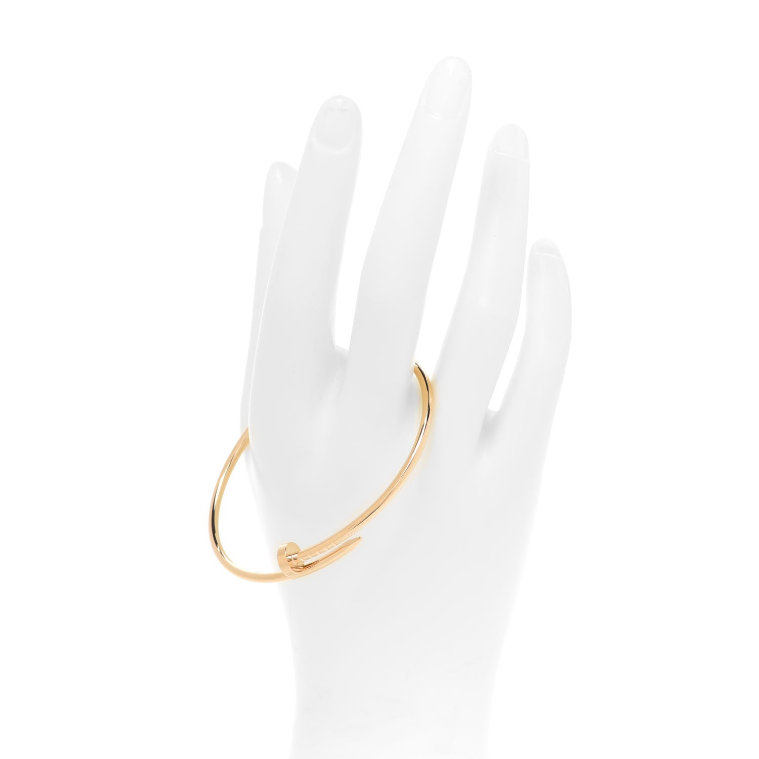 Cartier 18K Yellow Gold Small Juste Un Clou Bracelet 18 2 of 5