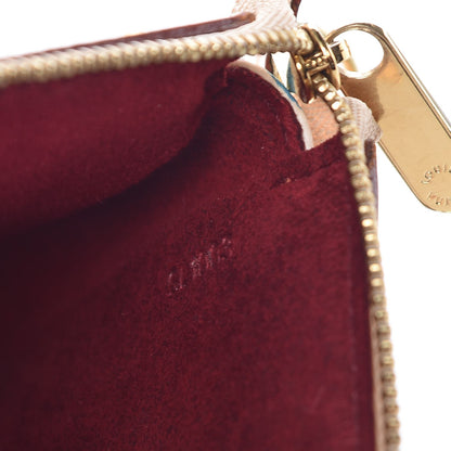 Louis Vuitton Monogram Multicolor Pochette Accessories White 7 of 8