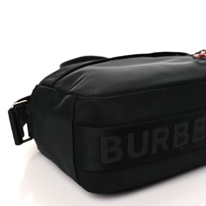 Burberry Nylon Logo Detail Crossbody Bag Black 7 of 8