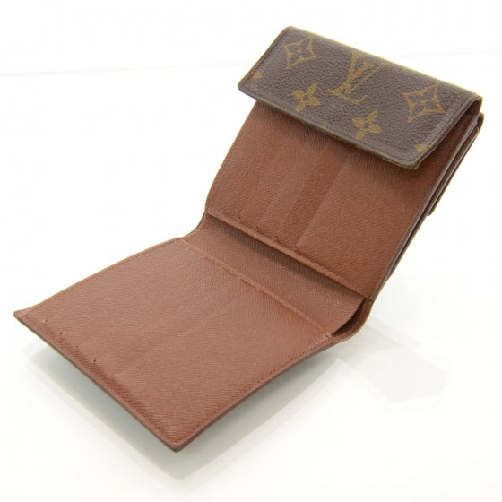 Monogram Porte-Monnaie Billets Cartes Credit Wallet