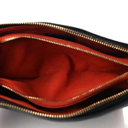 Louis Vuitton Lambskin Embossed Monogram Coussin BB Black 5 of 6