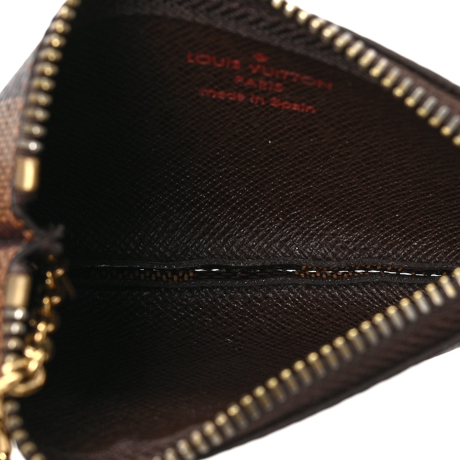 Louis Vuitton Damier Ebene Key Pouch 5 of 6