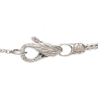 John Hardy Sterling Silver Classic Chain Hammered Bib Necklace 4 of 5