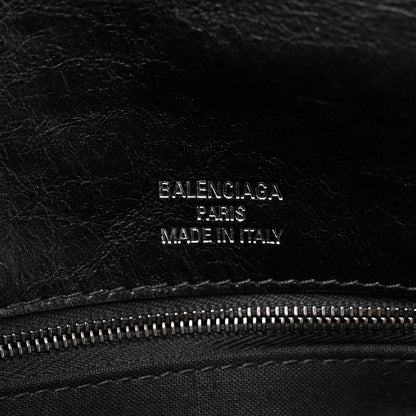 Balenciaga Calfskin Medium BB Soft Flap Bag Black 6 of 10