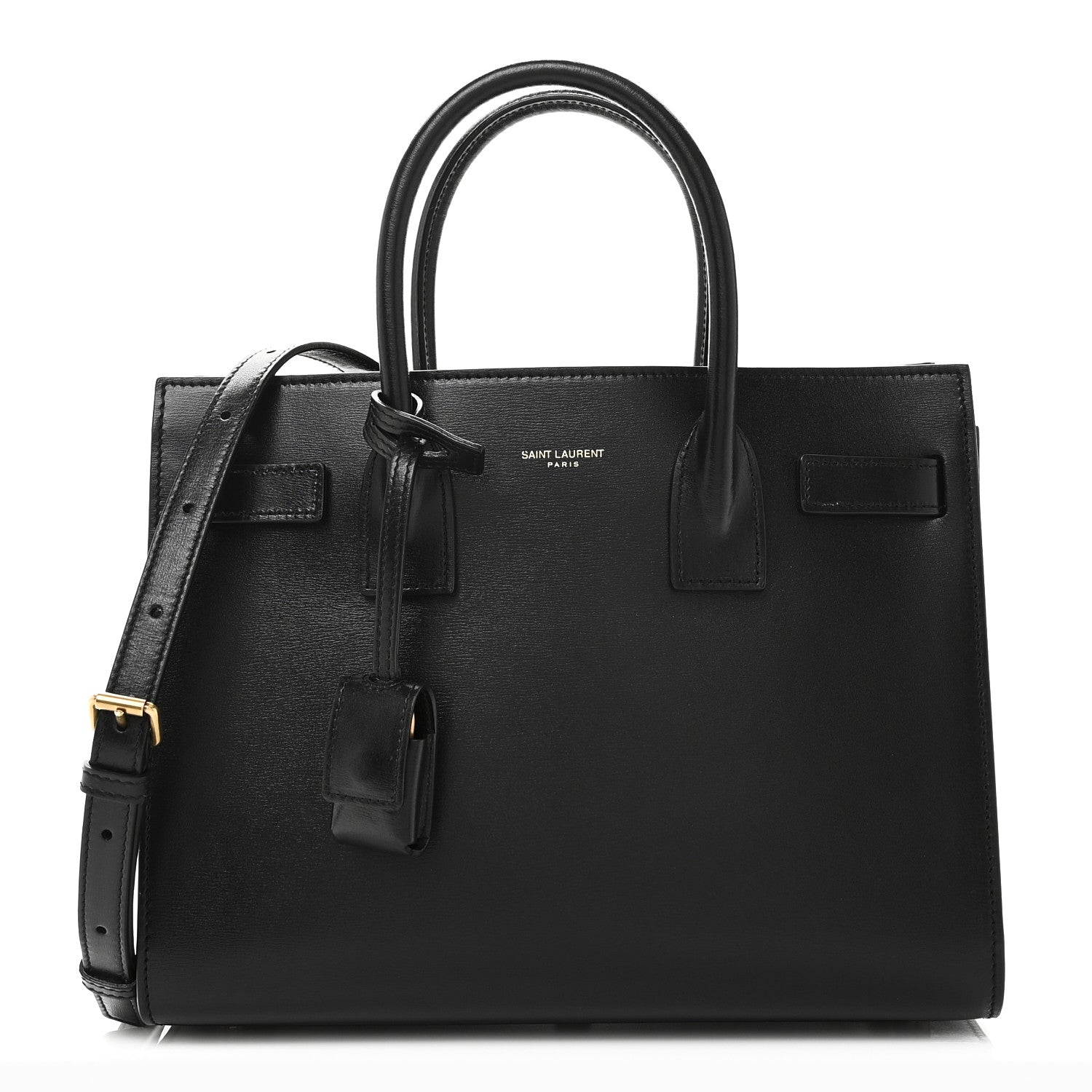 Saint Laurent Calfskin Baby Sac De Jour Black 1 of 9