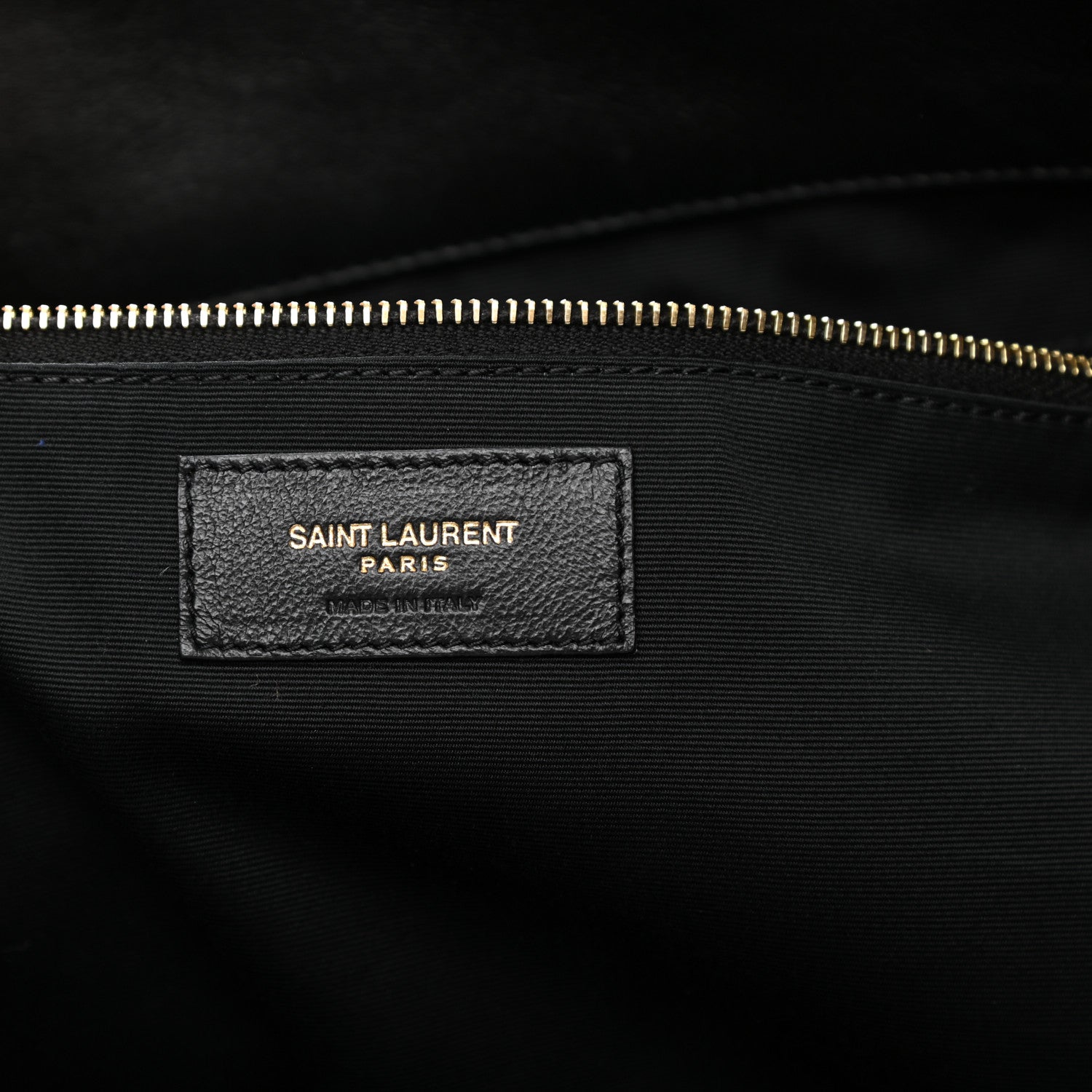 Saint Laurent Lambskin Quilted Maxi Icare Shopping Tote Black 7 of 11
