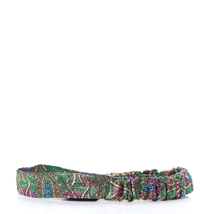 Gucci Jacquard Crystal Embellished Bee Headband 3 of 7